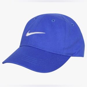 Nike Baby Boys Adjustable Solid Swoosh Cotton Baseball Cap
